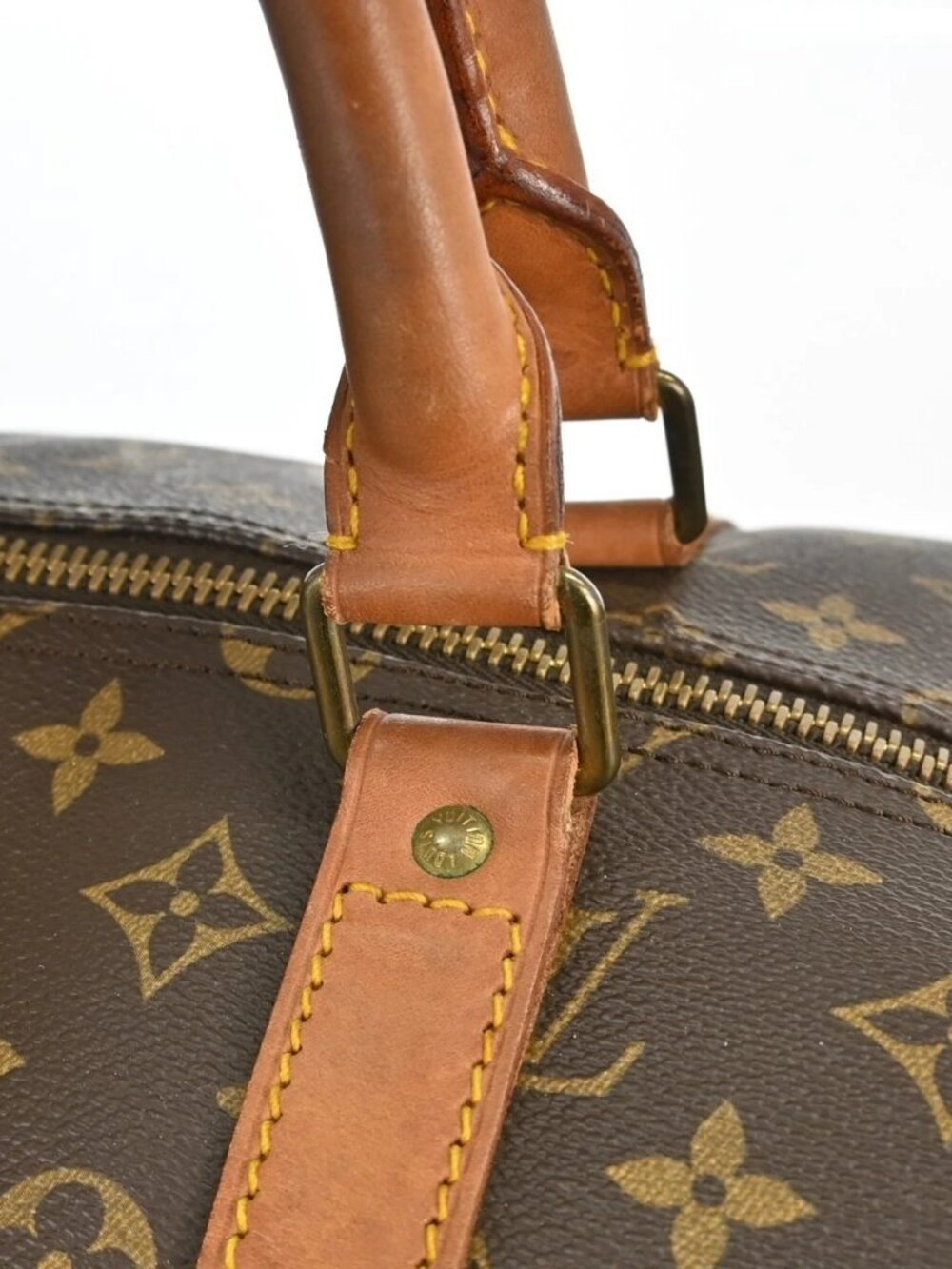 LOUIS VUITTON KEEPALL 55 TRAVEL HANDBAG MONOGRAM - Picture 7 of 16